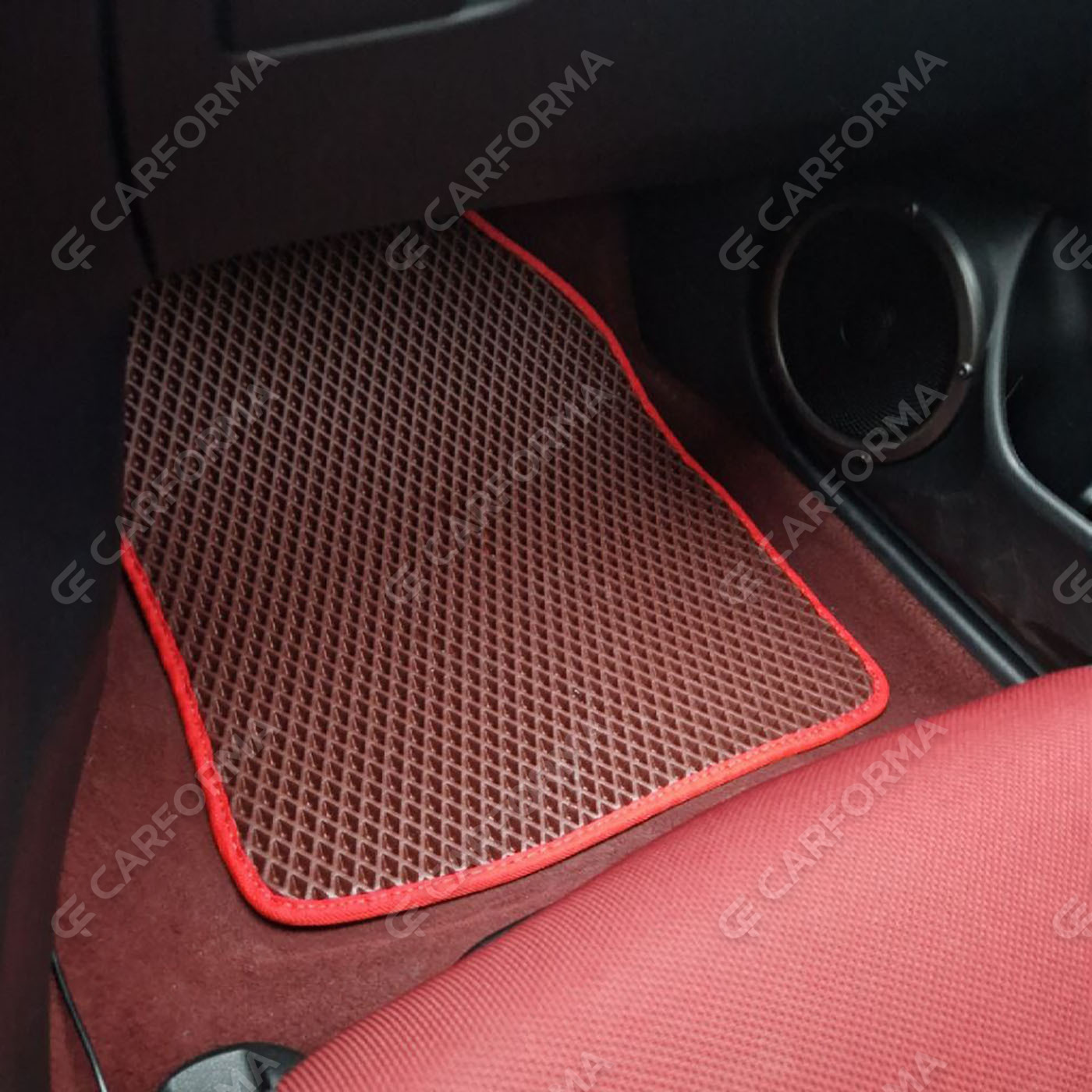 Ворсовые коврики на Honda Civic VIII 3d 2006&nbsp;-&nbsp;2011 в Краснодаре