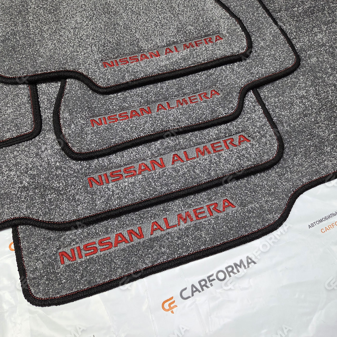 Ворсовые коврики на Nissan Almera Classic (B10) 2006&nbsp;-&nbsp;2013 в Краснодаре