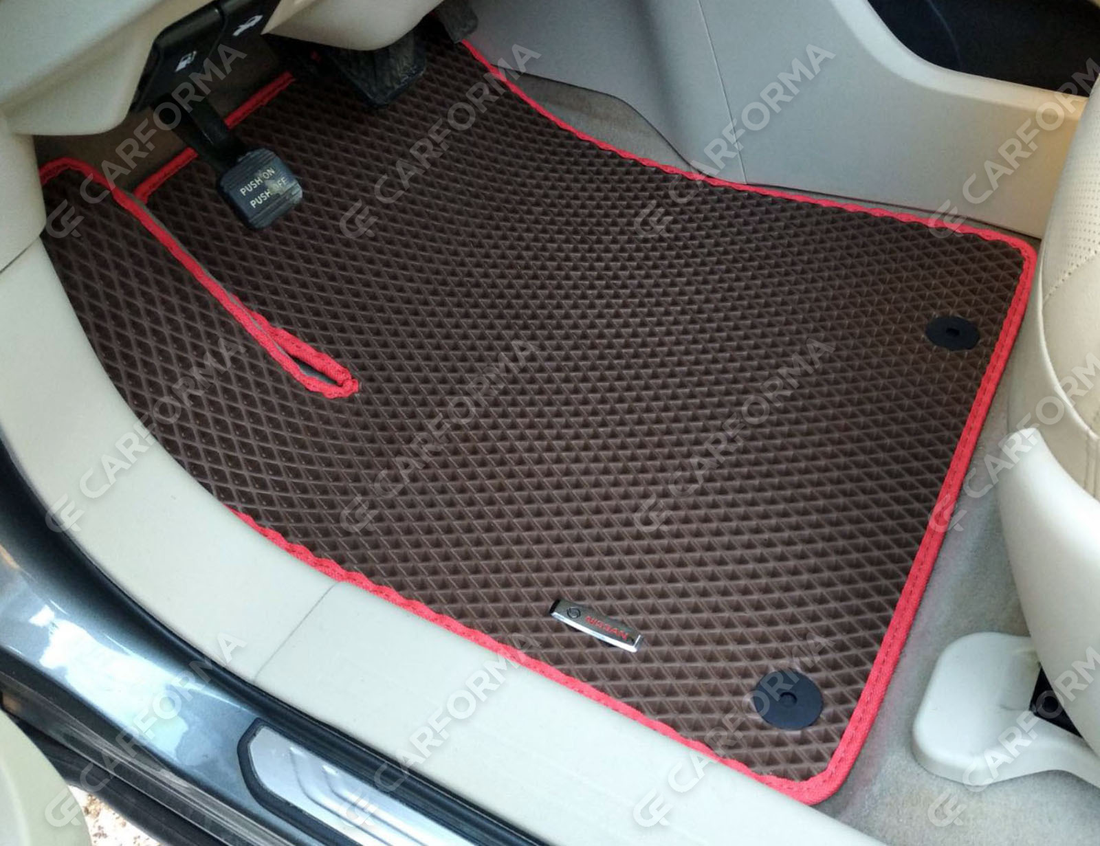 Ворсовые коврики на Nissan Murano (Z52) 2014&nbsp;-&nbsp;2022 в Краснодаре