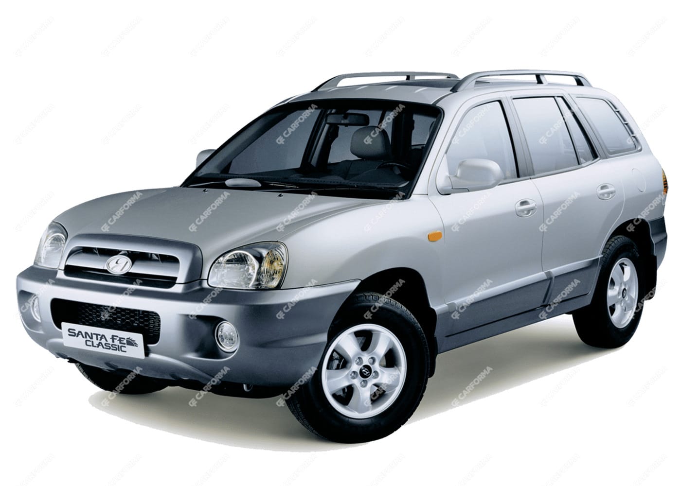 Ворсовые коврики на Hyundai Santa Fe I 