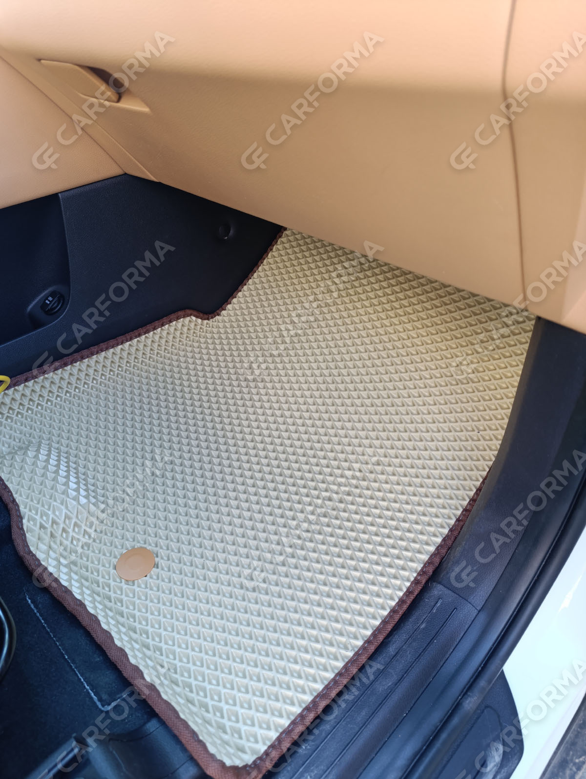 Ворсовые коврики на KIA Carnival IV 7 мест с оттоманками 2020&nbsp;-&nbsp;2026 в Краснодаре