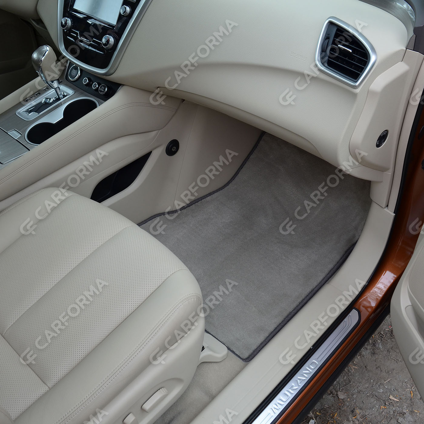 Ворсовые коврики на Nissan Murano (Z52) 2014&nbsp;-&nbsp;2022 в Краснодаре