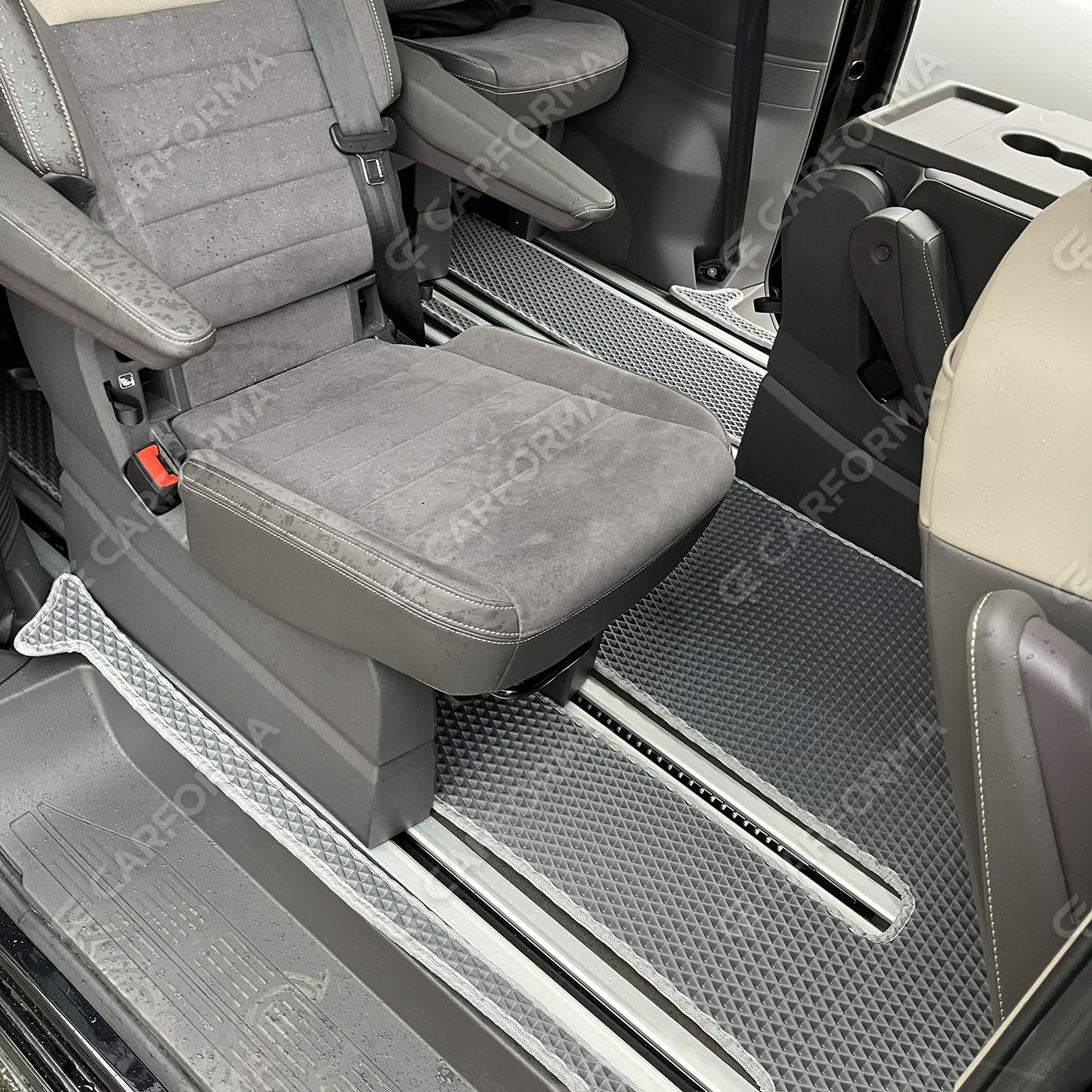 Ворсовые коврики на Volkswagen Multivan (T7) 2021&nbsp;-&nbsp;2026 в Краснодаре
