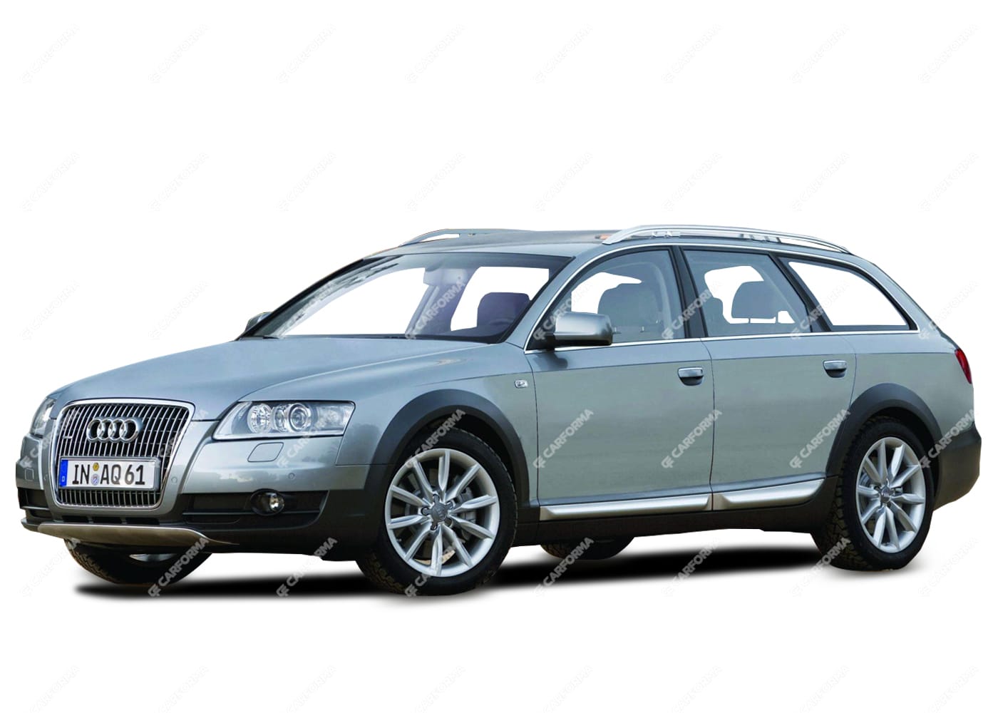 Ворсовые коврики на Audi A6 Allroad quattro (C6) 2006 - 2012