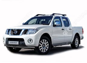Ворсовые коврики на Nissan Navara II 1998 - 2007