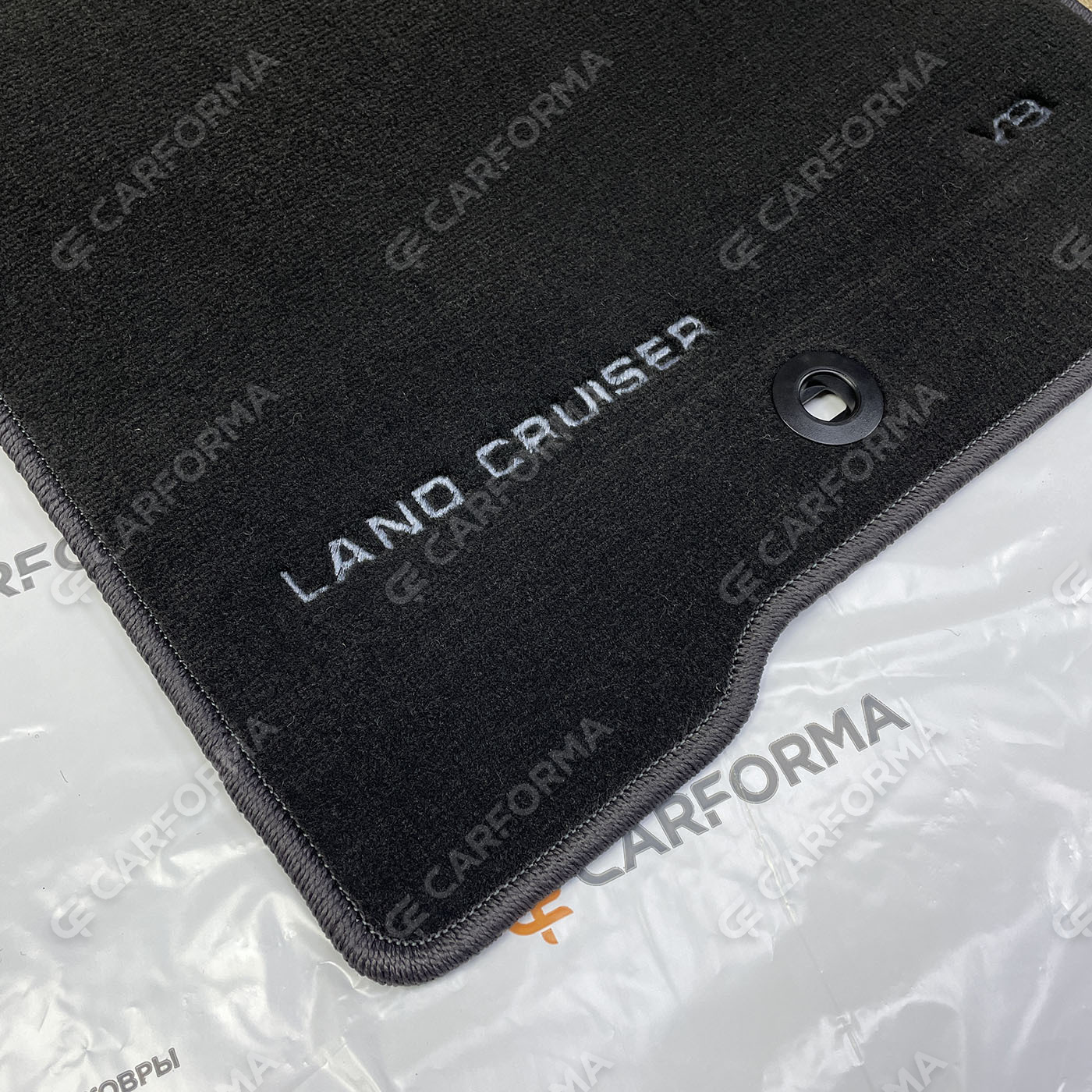 Ворсовые коврики на Toyota Land Cruiser 300 2021&nbsp;-&nbsp;2026 в Краснодаре