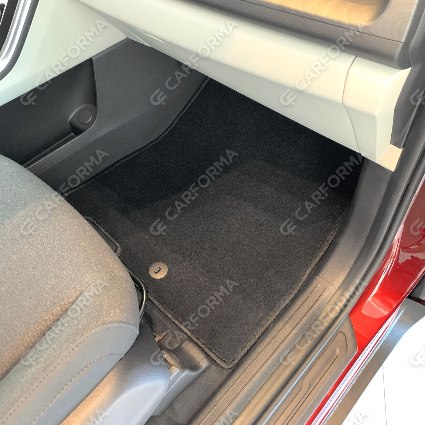 Ворсовые коврики на KIA Carnival IV 7 мест с оттоманками 2020&nbsp;-&nbsp;2026 в Краснодаре