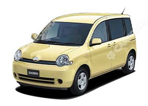 EVA коврики на Toyota Sienta I 2003 - 2015