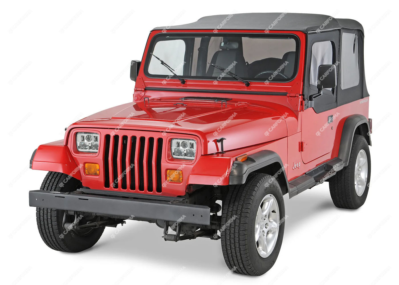 Ворсовые коврики на Jeep Wrangler (YJ) 1986 - 1996