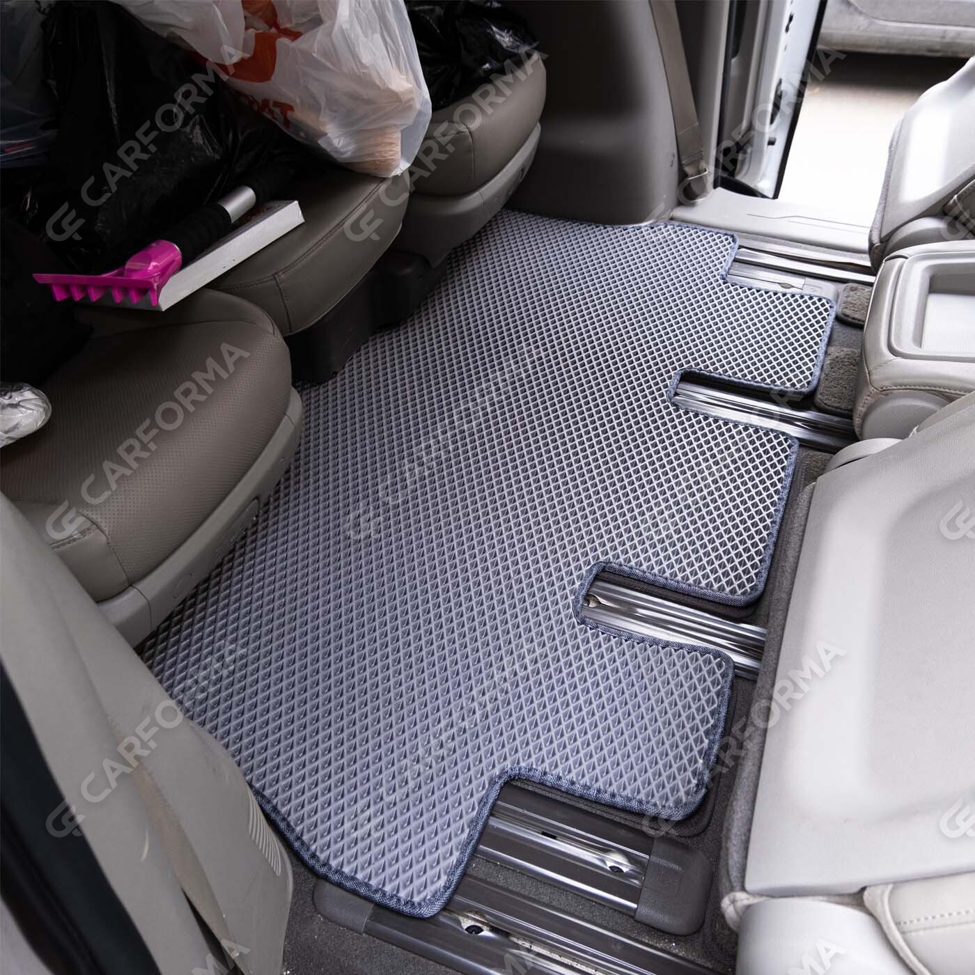 EVA коврики на KIA Carnival III 9 мест и 11 мест 2014&nbsp;-&nbsp;2021 в Краснодаре