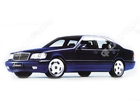 EVA коврики на Mercedes S (W140) 1991 - 1998