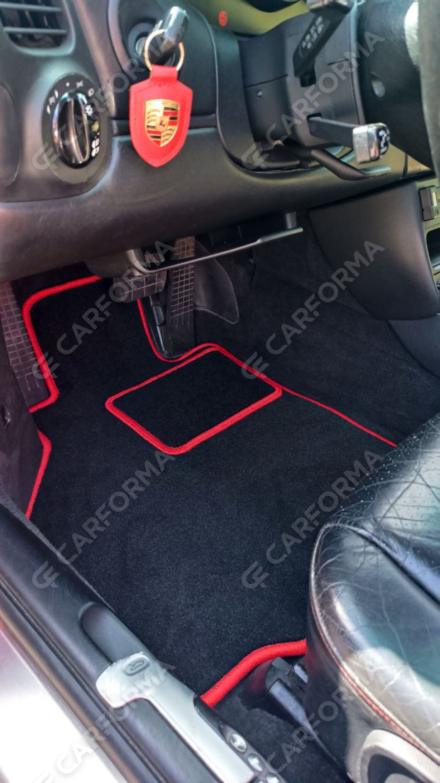 Ворсовые коврики на Porsche 911 (996) 1997&nbsp;-&nbsp;2005 в Краснодаре