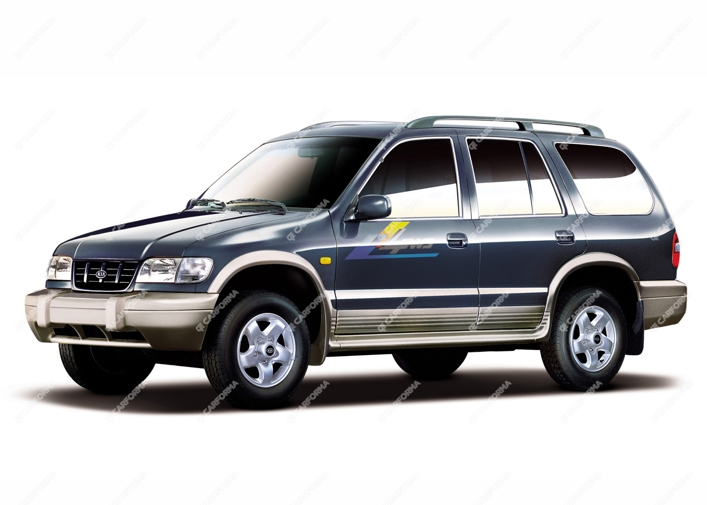 Ворсовые коврики на KIA Sportage I 1993 - 2006