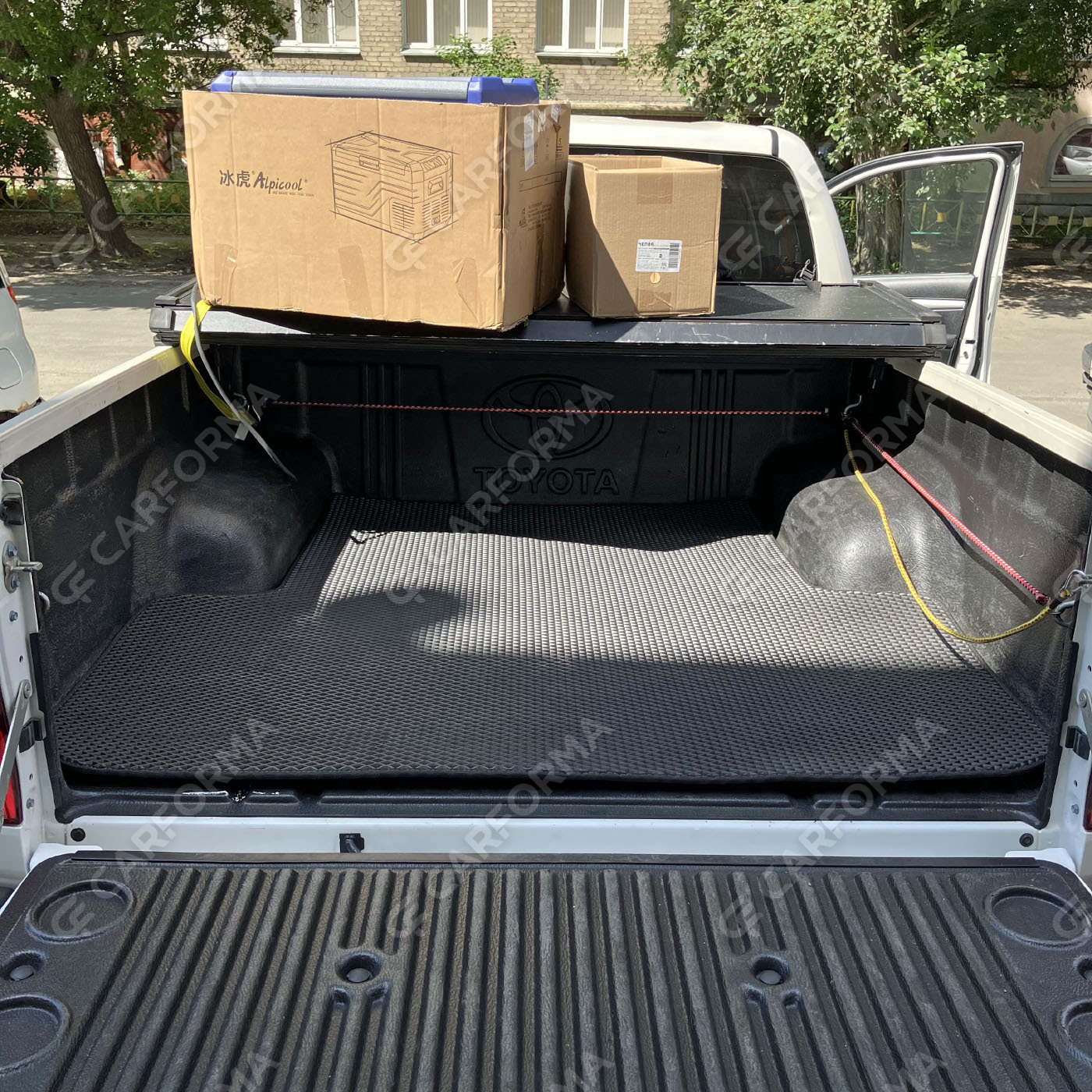 Ворсовые коврики на Toyota Hilux VII 2008&nbsp;-&nbsp;2015 в Краснодаре