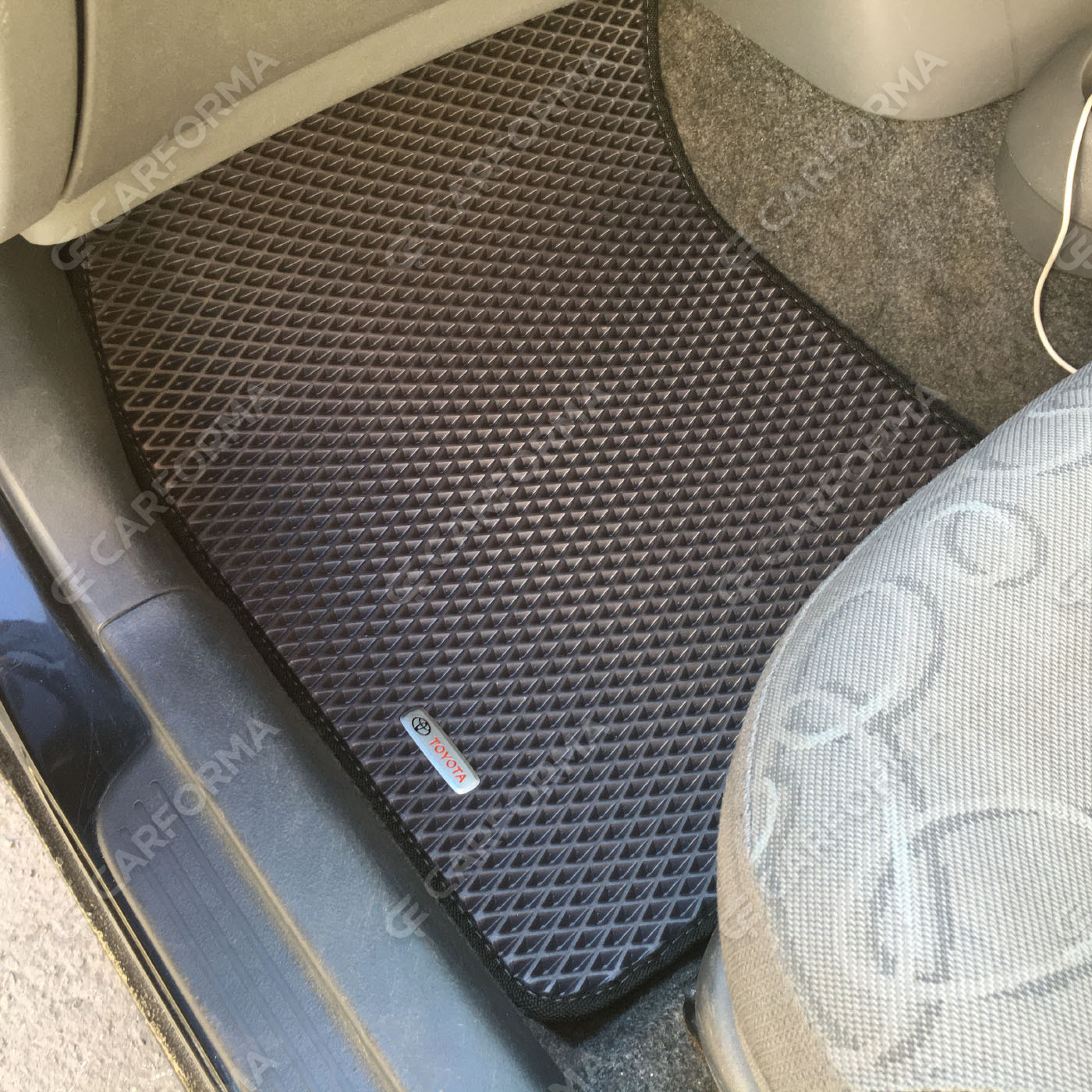 Ворсовые коврики на Toyota Vitz I 1998&nbsp;-&nbsp;2005 в Краснодаре