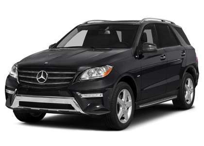 Ворсовые коврики на Mercedes ML (W166) 2011 - 2015 в Краснодаре