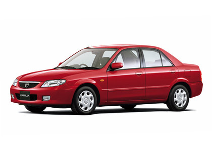 Ворсовые коврики на Mazda Familia (BJ) 1998 - 2003 в Краснодаре