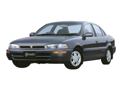 Ворсовые коврики на Toyota Sprinter (E10) 1991 - 2002 в Краснодаре