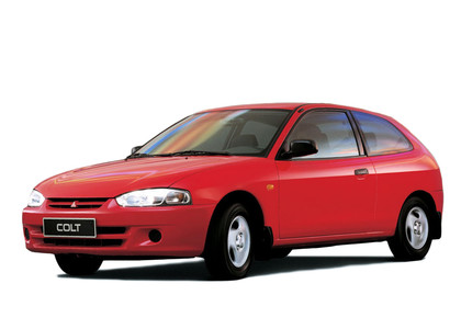 Ворсовые коврики на Mitsubishi Colt V 1996 - 2003 в Краснодаре