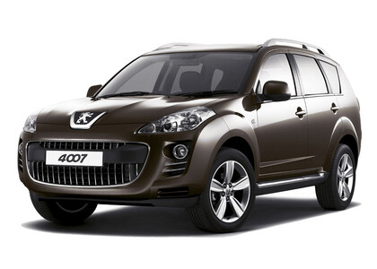 Ворсовые коврики на Peugeot 4007 2007 - 2012 в Краснодаре