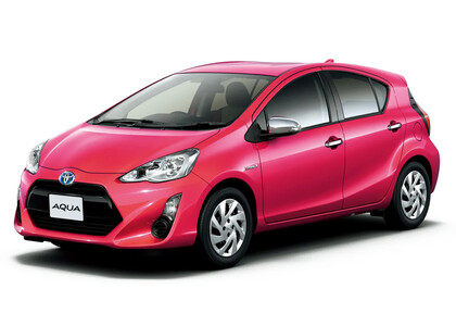 Ворсовые коврики на Toyota Aqua (P10) 2011 - 2021 в Краснодаре
