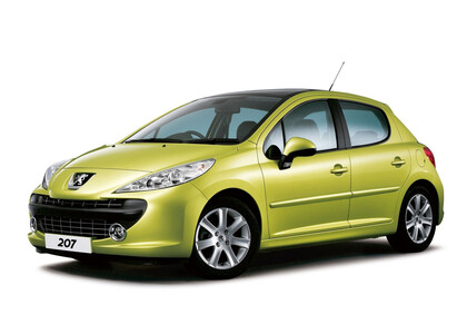 Ворсовые коврики на Peugeot 207 2006 - 2012 в Краснодаре