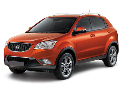 EVA коврики на SsangYong Actyon II 2010 - 2021 в Краснодаре
