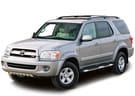 Ворсовые коврики на Toyota Sequoia I 2001 - 2008 в Краснодаре