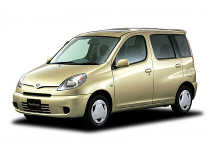 Ворсовые коврики на Toyota Funcargo 1999 - 2006 в Краснодаре