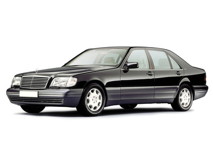 Ворсовые коврики на Mercedes S (W140) 1991 - 1998 в Краснодаре
