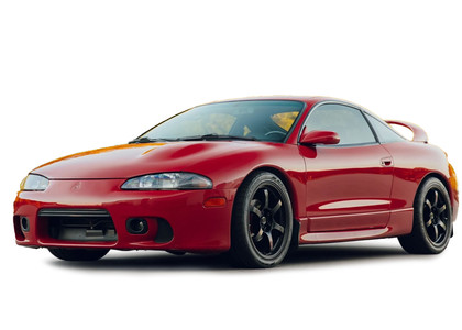 Ворсовые коврики на Mitsubishi Eclipse II 1994 - 1999 в Краснодаре