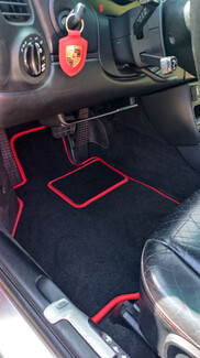 Ворсовые коврики на Porsche 911 (996) 1997 - 2005 в Краснодаре Ворсовые коврики на Porsche 911 (996) 1997 - 2005 в Краснодаре