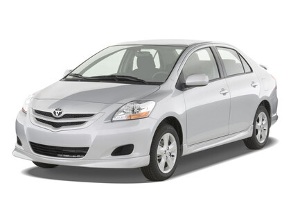 Ворсовые коврики на Toyota Belta 2005 - 2012 в Краснодаре