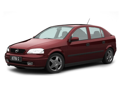 Ворсовые коврики на Opel Astra G 1998 - 2004 в Краснодаре